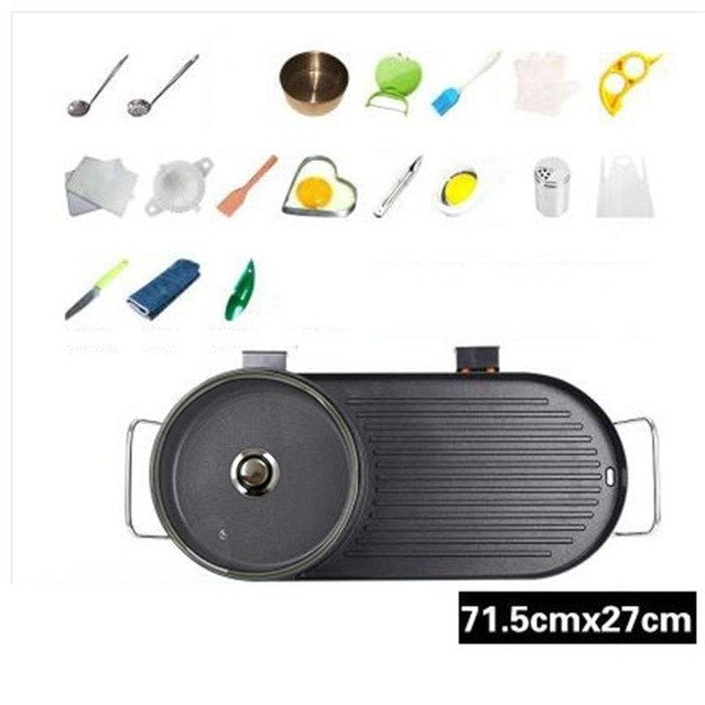 outdoor household cooking meat kitchen electric kebab steak hotplate bbq barbecue machine grill oven roaster tool bakeware
