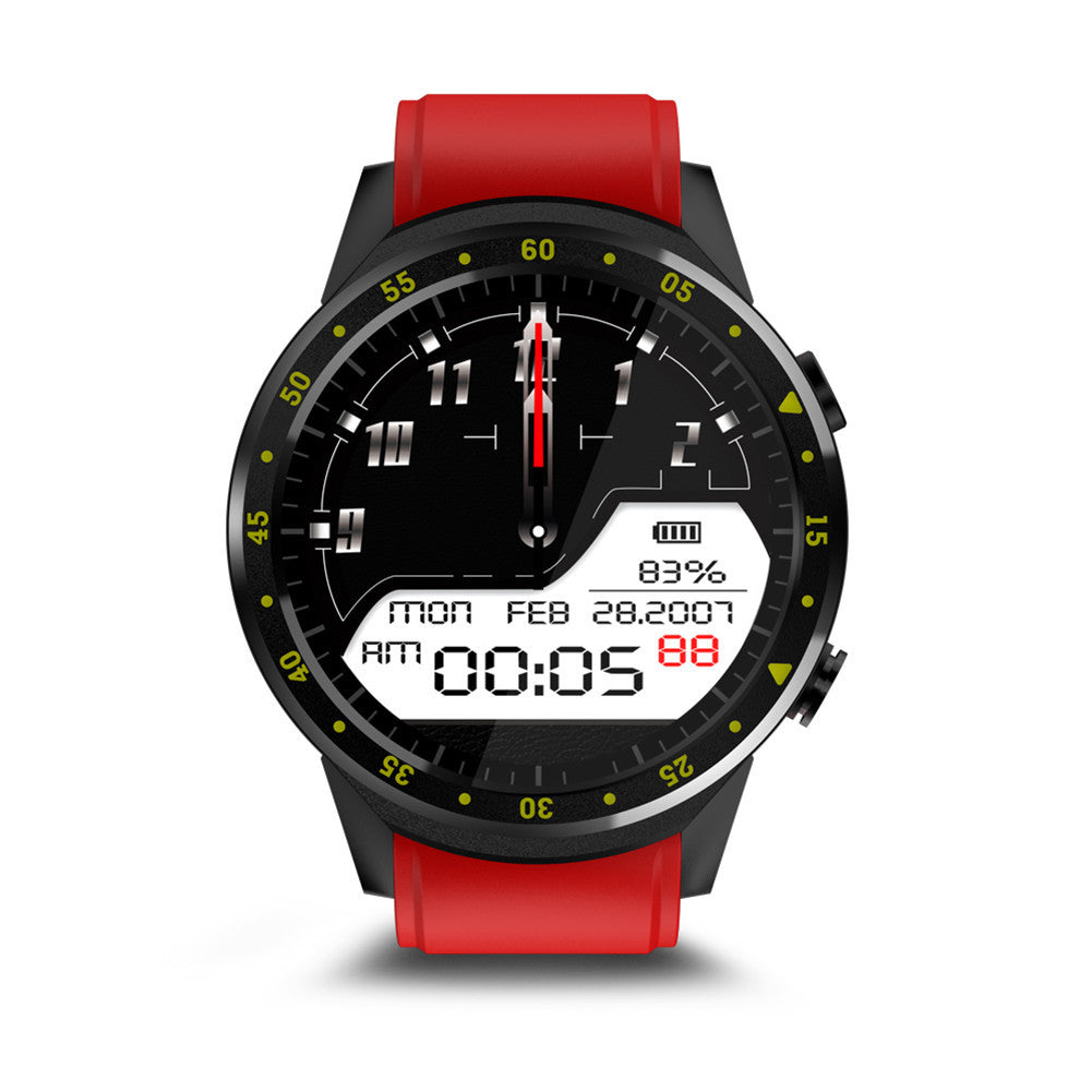F1 1.3inch Bluetooth 4.0 Full Round High-definition IPS Touch Screen MT2503 Chip Smart GPS Sports Watch Phone for IOS Android Samsung