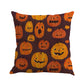 Happy Halloween Pillow Cases Linen Sofa Cushion Cover Home Decor
