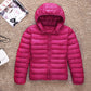 Women Ultra Light Duck Down Jacket Plus Size