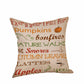 Happy Halloween Pillow Cases  Linen Sofa Cushion Cover Home Decor