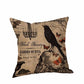 Happy Halloween Pillow Cases  Linen Sofa Cushion Cover Home Decor