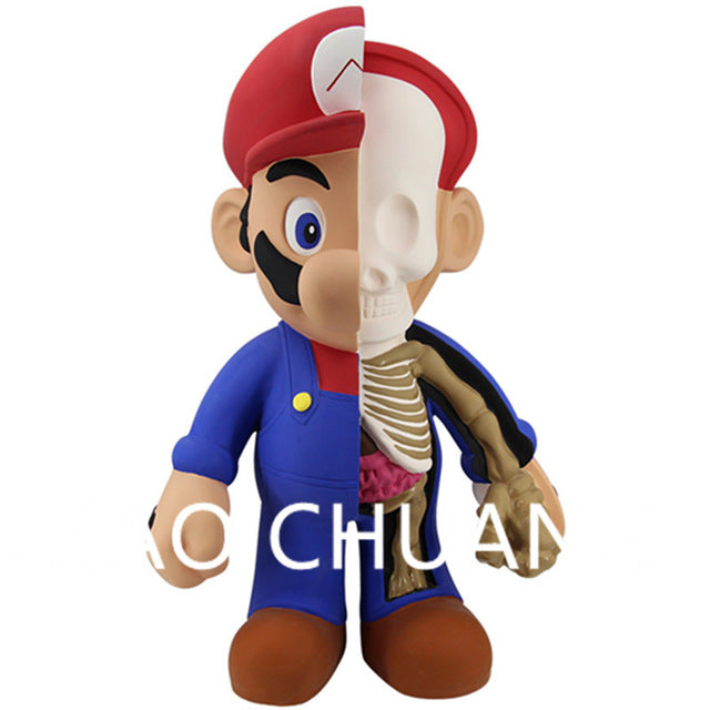 40 Inches Street Art Medicom Toy Dissection Super Mario Cosplay KAWS PVC Action Figure Collection Model Toy G1203