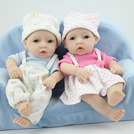 Lifelike Reborn Baby Doll 28m Newborn Doll Kids Girl Playmate Birthday Gift