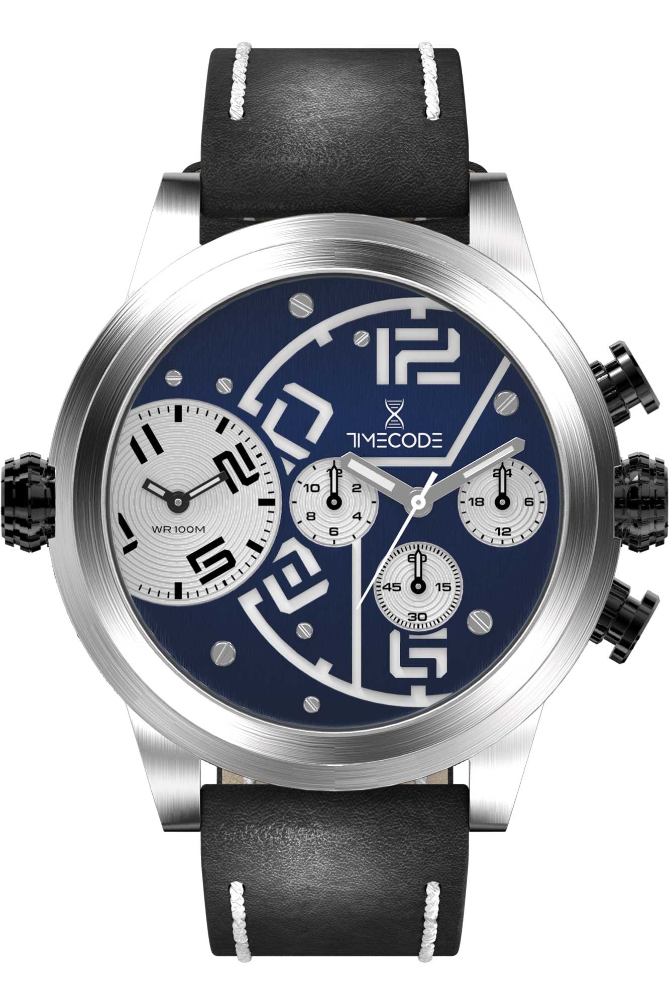 Timecode Chip 1958 Watch - Gents Quartz Dual Time