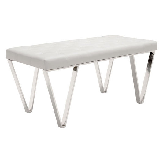 Zuo Top Bench White