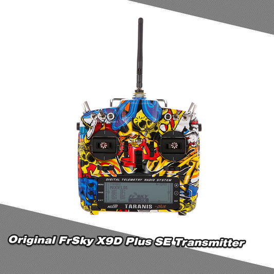 FrSky Taranis X9D Plus SE 2.4G ACCST 16CH Telemetry Radio Transmitter Open TX Mode 2 for RC Quadcopter Helicopter Rock Monster