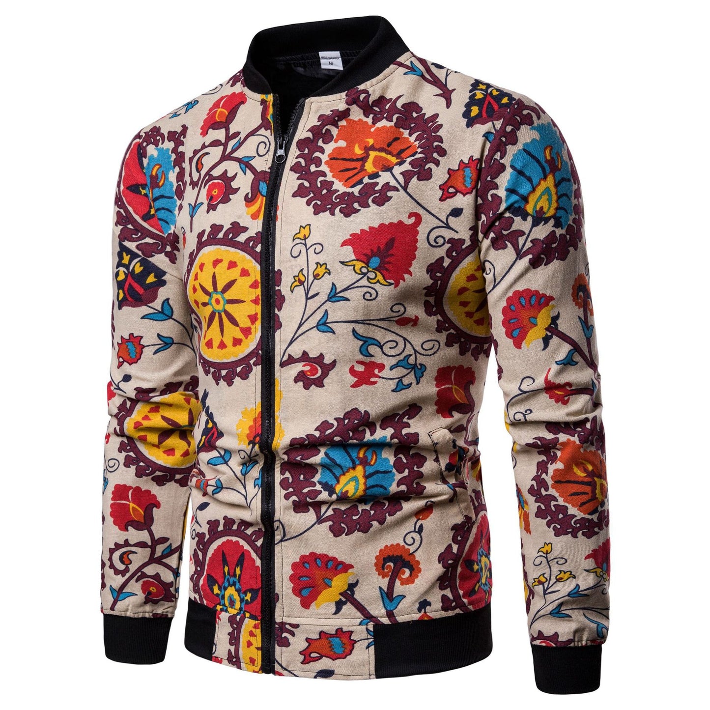 Fashion Print Street Style Men Jacket