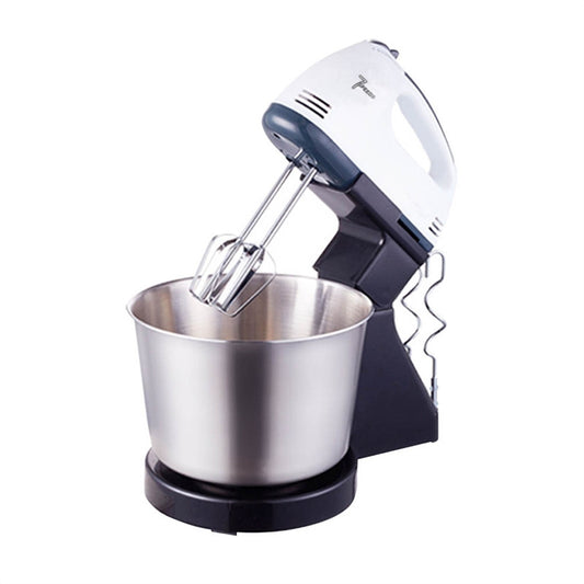 Kitchen Electric Mixer Hand Mixer 7 Speed Classic Stainless Steel Mixer with Turbo for Mother's Day Thanksgiving Christmas Wedding Birthday Gift with EU Plug