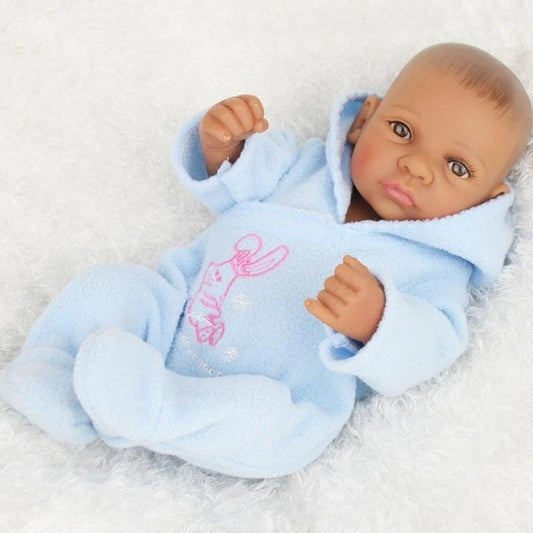 Lifelike Newborn Silicone Vinyl Reborn Gift Baby Doll Handmade Reborn Dolls Christmas Gift