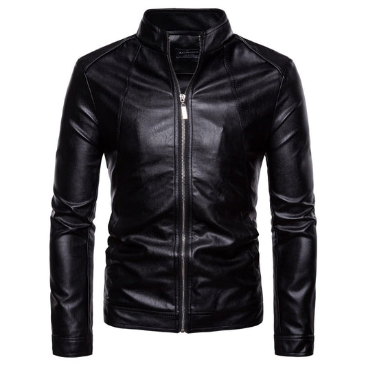 New Arrival Mens Motorcycle Leather Jacket