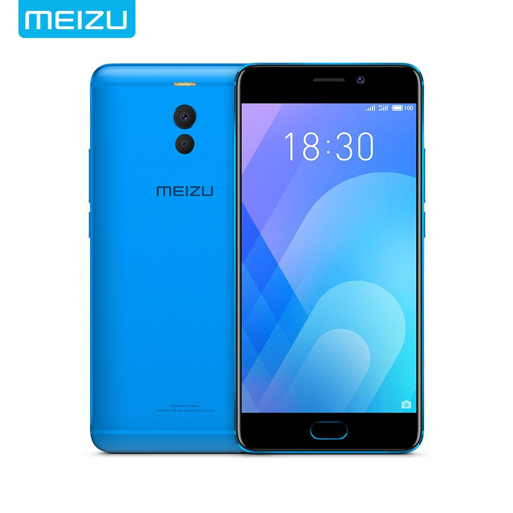 Original MEIZU M6 Note Smartphone 4GB 64GB Cell Phone Android Snapdragon 625 Octa Core 5.5'' 1080P 16MP Dual Camera 4000mAh Fingerprint 4G-LTE Smart Mobile Phone