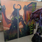 Nuovo WOW World Illidan Stormrage High Grade Resina GK Statua In Azione Anime Figure Da Collezione Model Toy 56cm